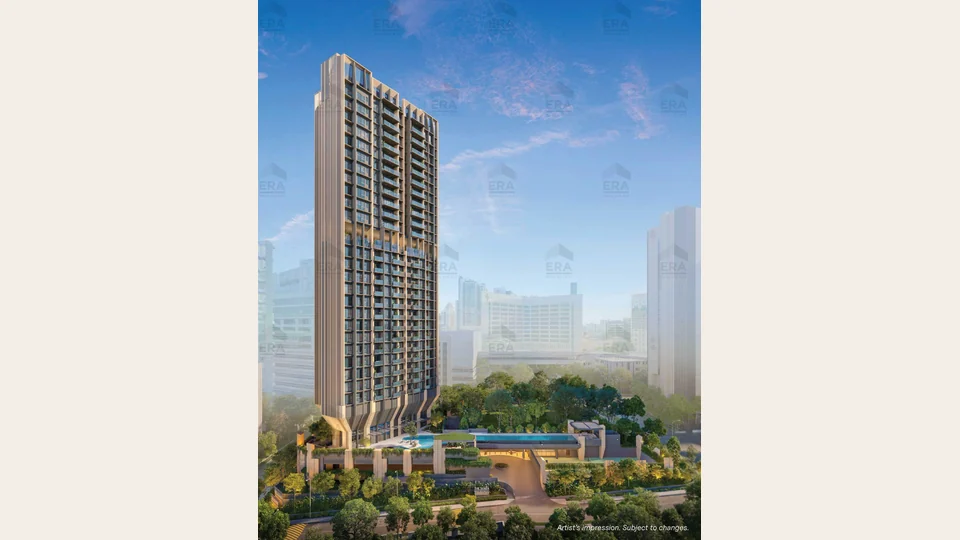 Developer artist’s impression of The Serra Residences at 7 Bassein Road / Novena