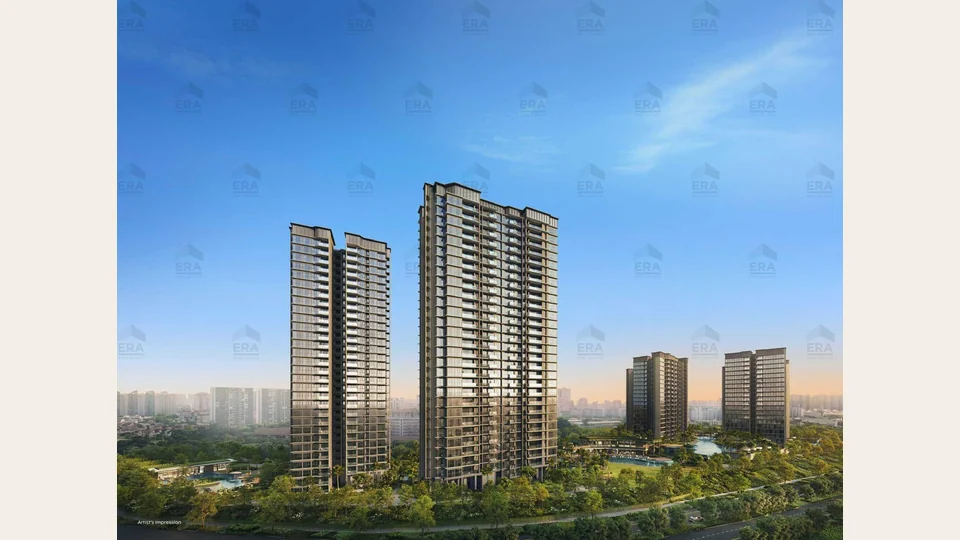 Developer artist’s impression of Thomson Reserve at Bright Hill Drive / Upper Thomson