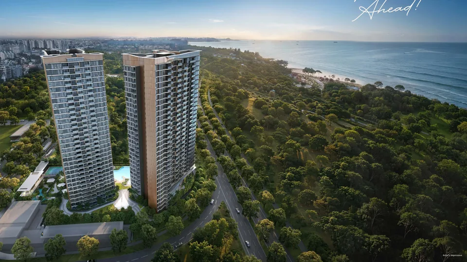 Artist’s impression of Vela Bay at Bayshore Walk