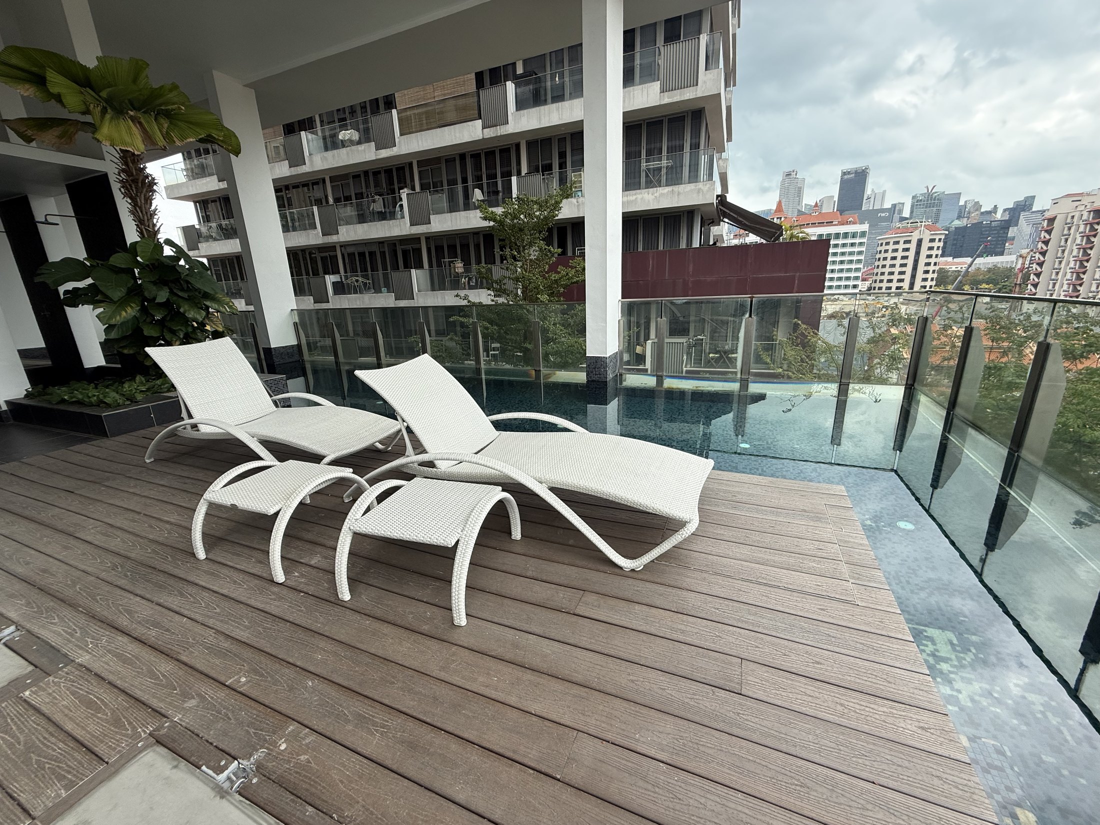 Robertson Edge 1-bedroom penthouse pool deck